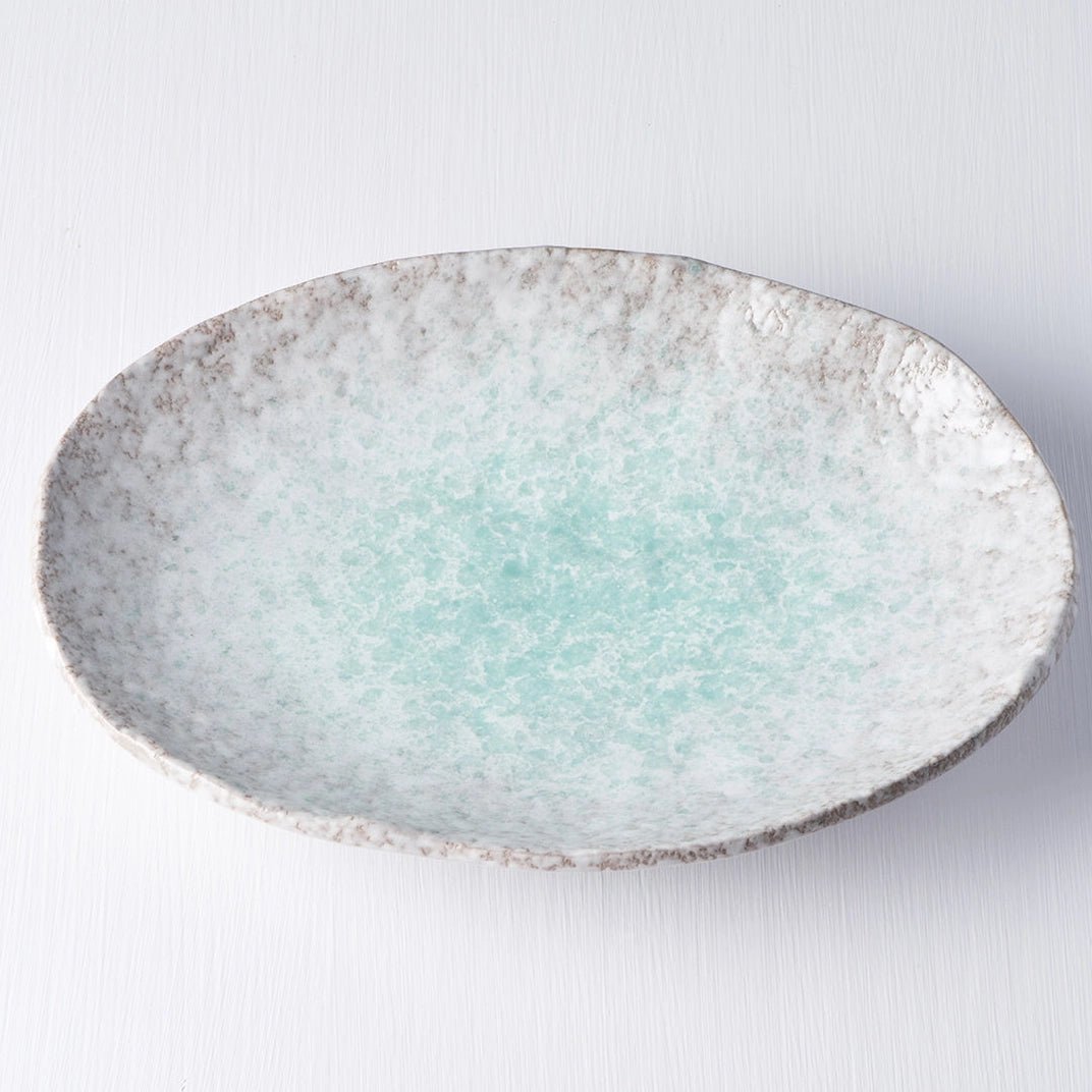 Japanese Hito Oval Plates - Buffalo