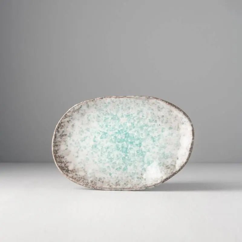 Japanese Hito Oval Plates - Buffalo