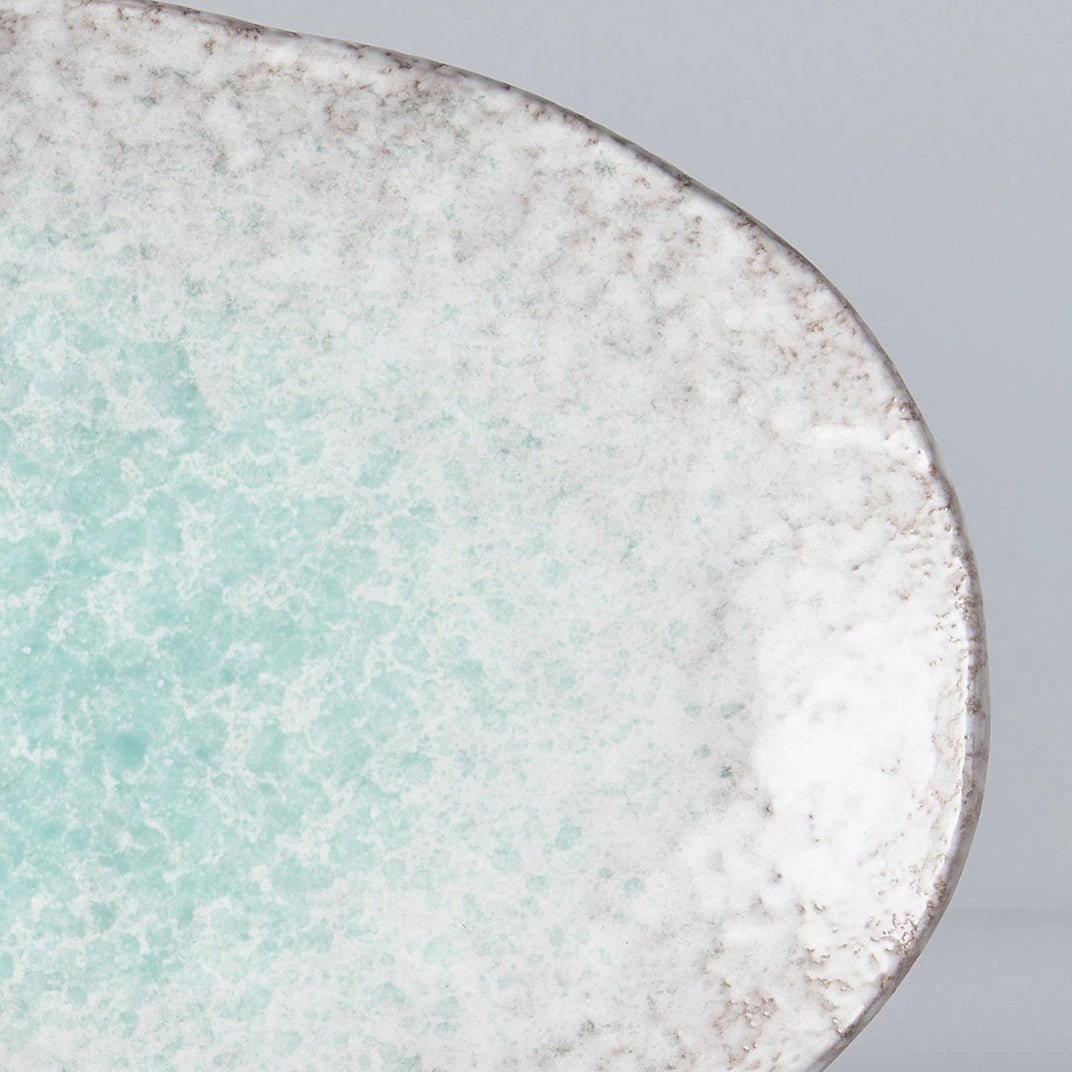 Japanese Hito Oval Plates - Buffalo