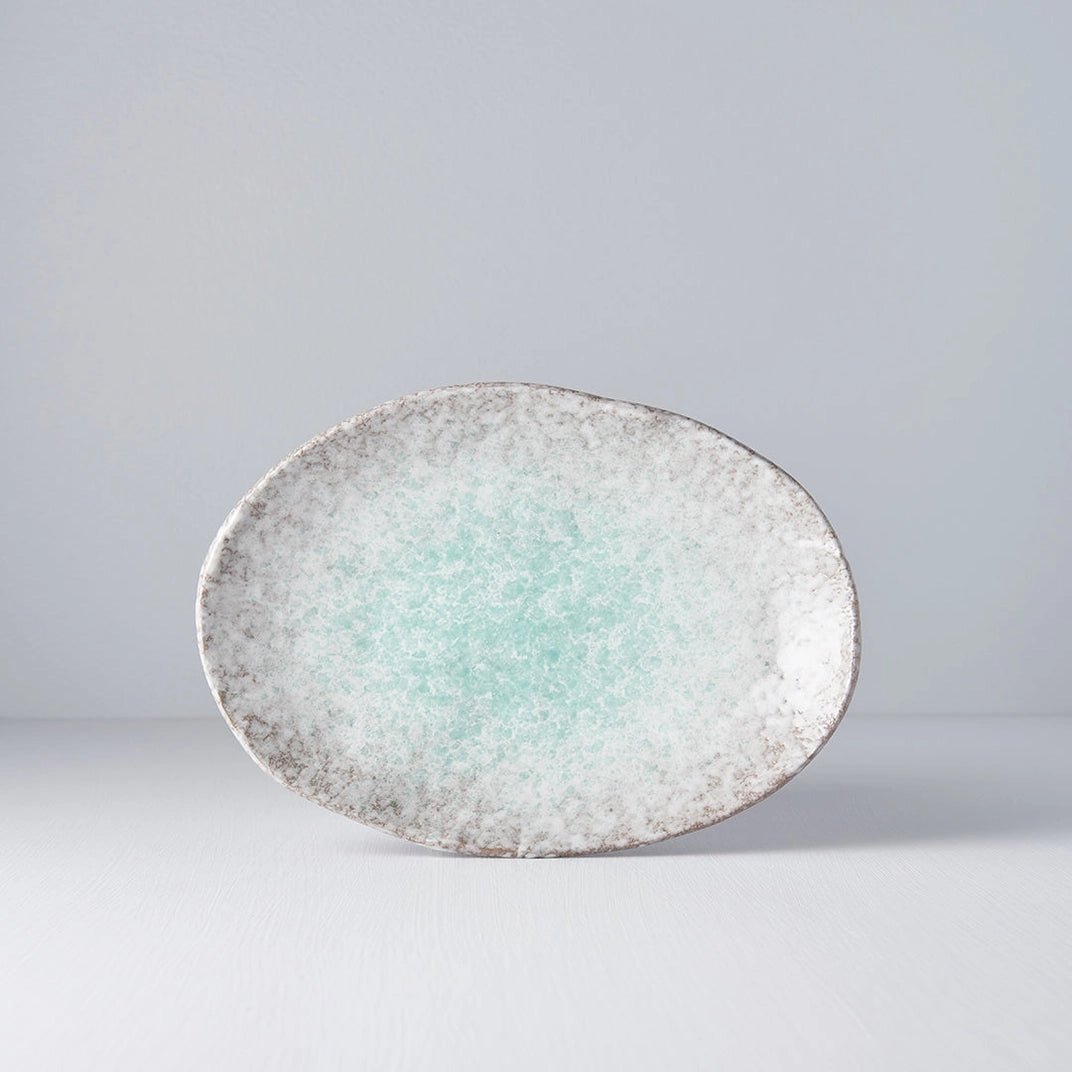 Japanese Hito Oval Plates - Buffalo