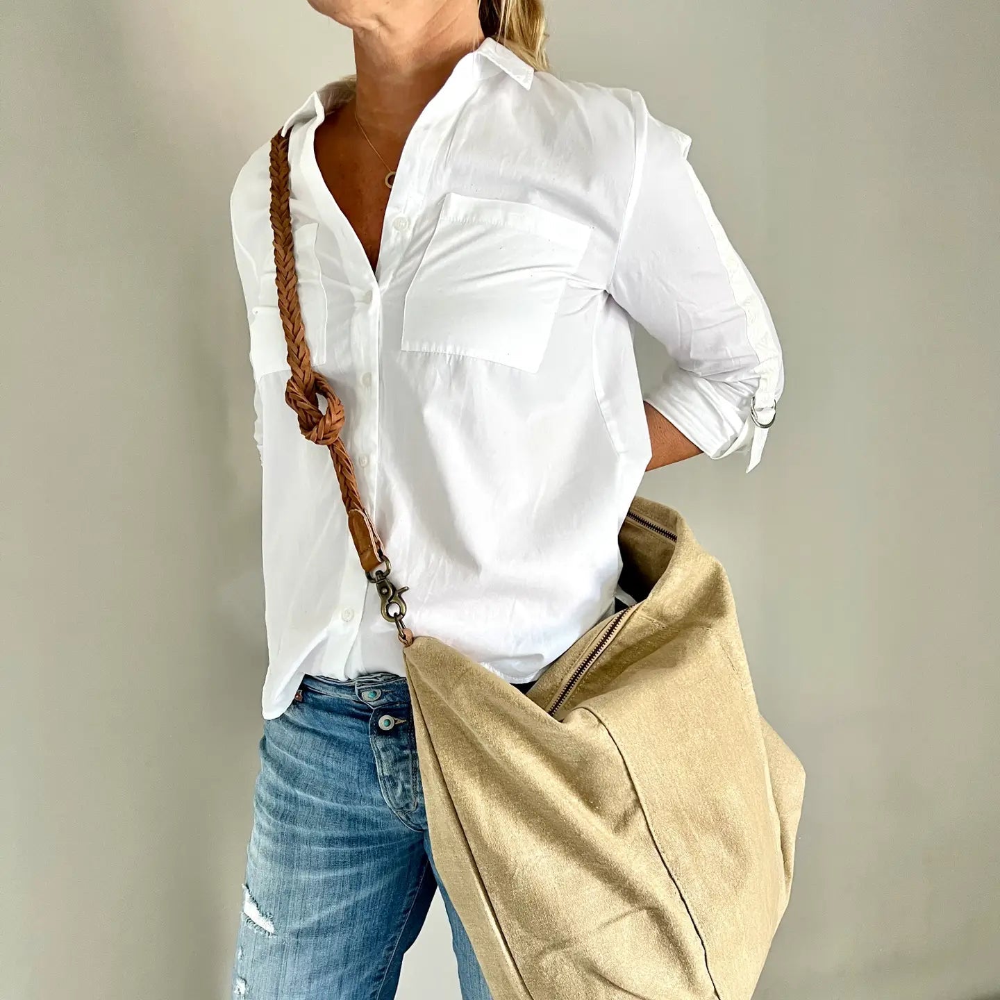 Recycled Canvas Carry All Bag - Buffalo