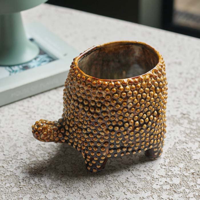Tortoise Pot - Medium - Buffalo