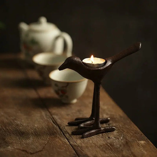 Bird Candle Holder - Buffalo