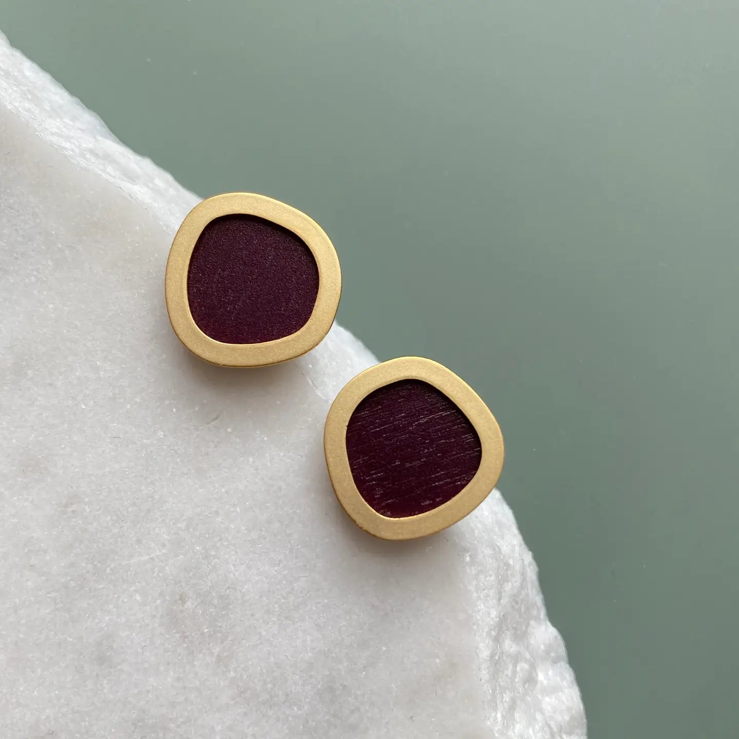 Geometric Stud Earrings - Buffalo