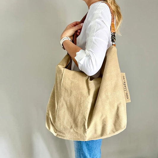 Recycled Canvas Carry All Bag - Buffalo